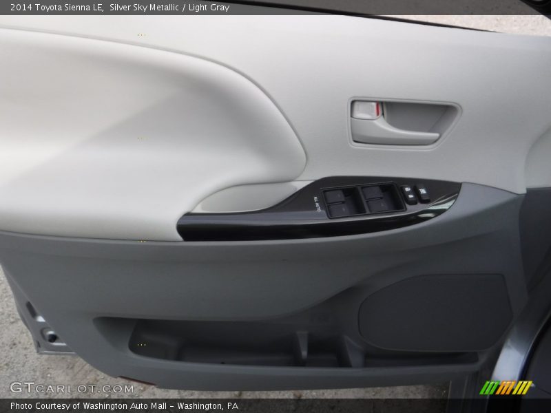 Silver Sky Metallic / Light Gray 2014 Toyota Sienna LE
