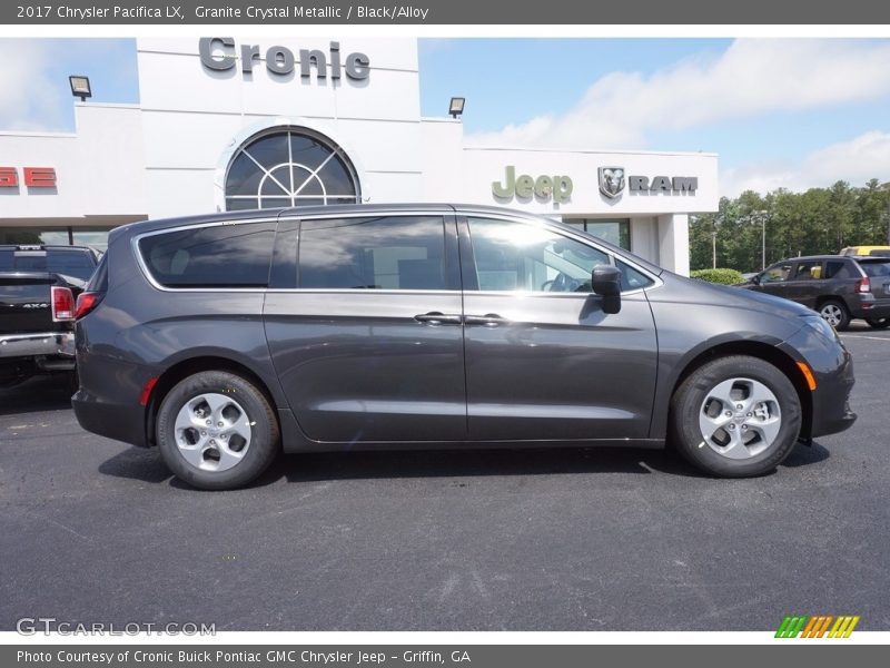 Granite Crystal Metallic / Black/Alloy 2017 Chrysler Pacifica LX
