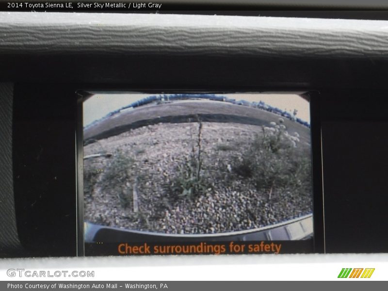 Silver Sky Metallic / Light Gray 2014 Toyota Sienna LE