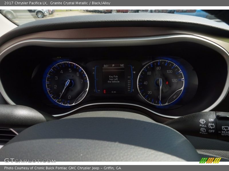 Granite Crystal Metallic / Black/Alloy 2017 Chrysler Pacifica LX