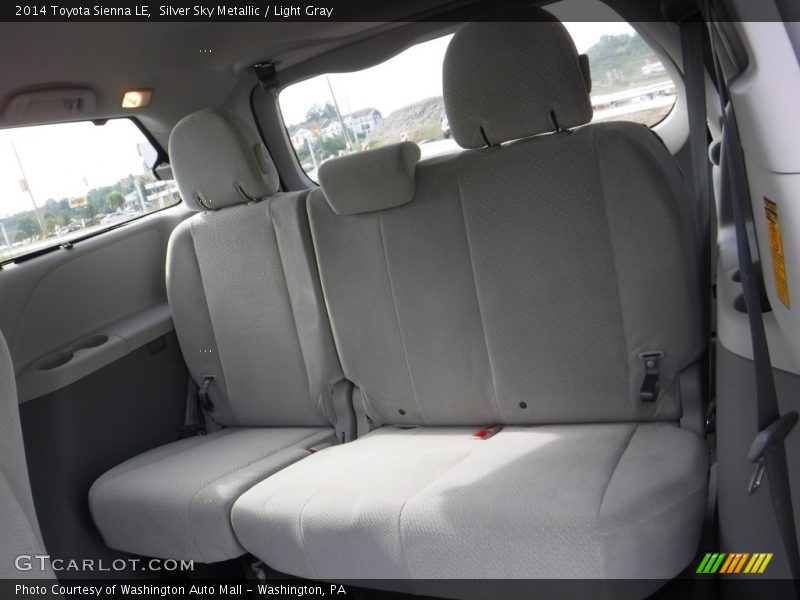 Silver Sky Metallic / Light Gray 2014 Toyota Sienna LE