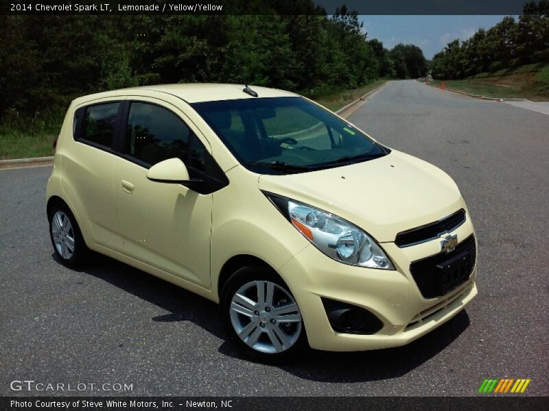 Lemonade / Yellow/Yellow 2014 Chevrolet Spark LT
