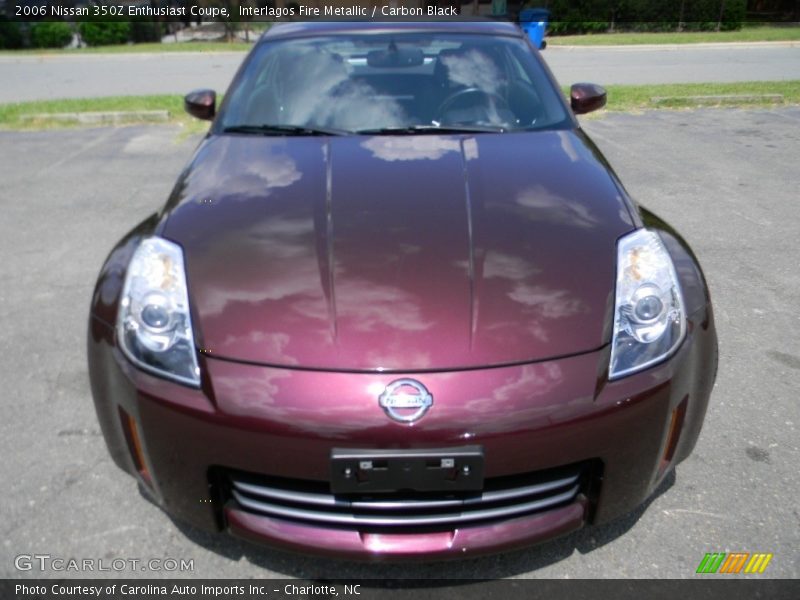 Interlagos Fire Metallic / Carbon Black 2006 Nissan 350Z Enthusiast Coupe