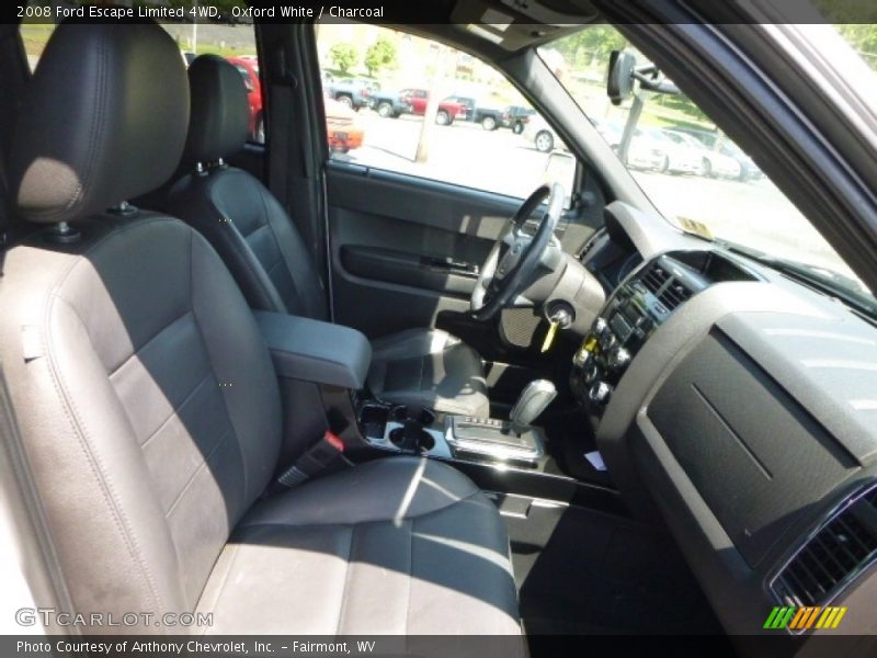 Oxford White / Charcoal 2008 Ford Escape Limited 4WD