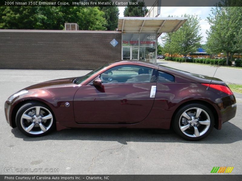 Interlagos Fire Metallic / Carbon Black 2006 Nissan 350Z Enthusiast Coupe