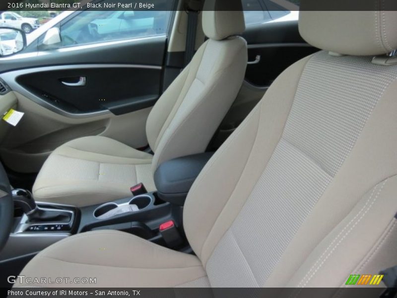 Black Noir Pearl / Beige 2016 Hyundai Elantra GT