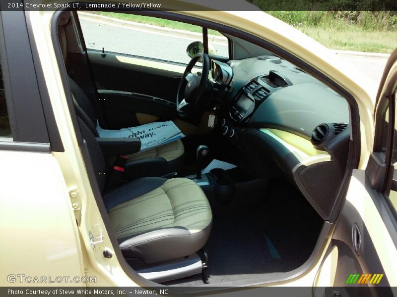 Lemonade / Yellow/Yellow 2014 Chevrolet Spark LT