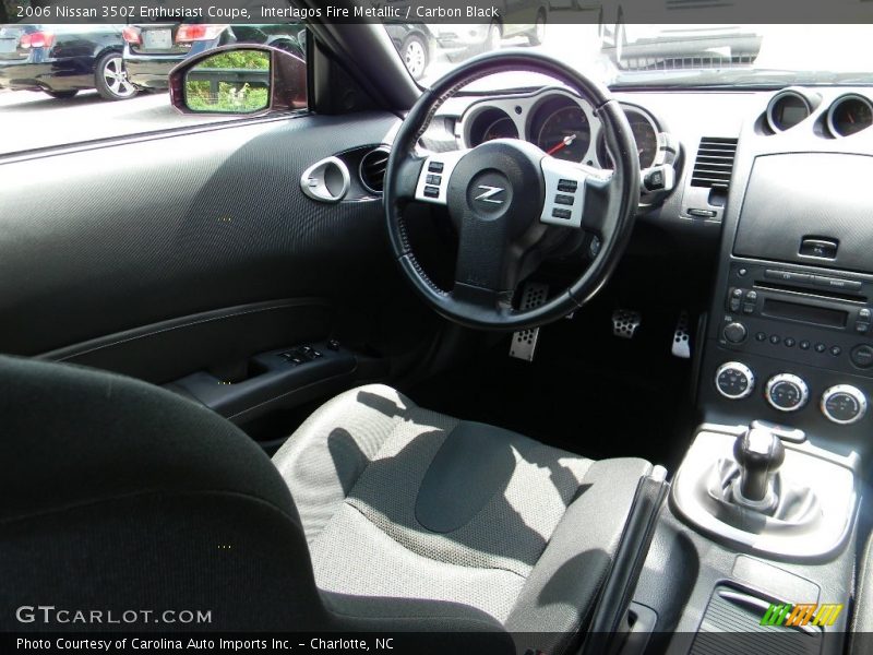 Interlagos Fire Metallic / Carbon Black 2006 Nissan 350Z Enthusiast Coupe