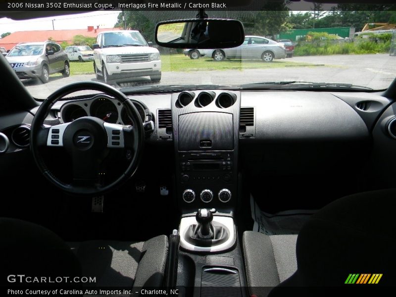 Interlagos Fire Metallic / Carbon Black 2006 Nissan 350Z Enthusiast Coupe