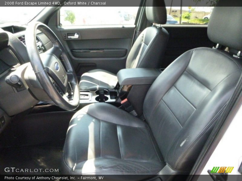 Oxford White / Charcoal 2008 Ford Escape Limited 4WD
