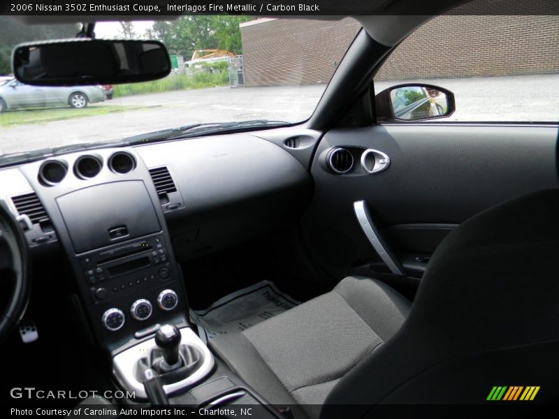 Interlagos Fire Metallic / Carbon Black 2006 Nissan 350Z Enthusiast Coupe