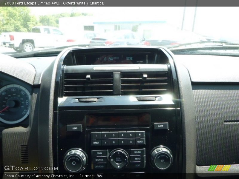Oxford White / Charcoal 2008 Ford Escape Limited 4WD
