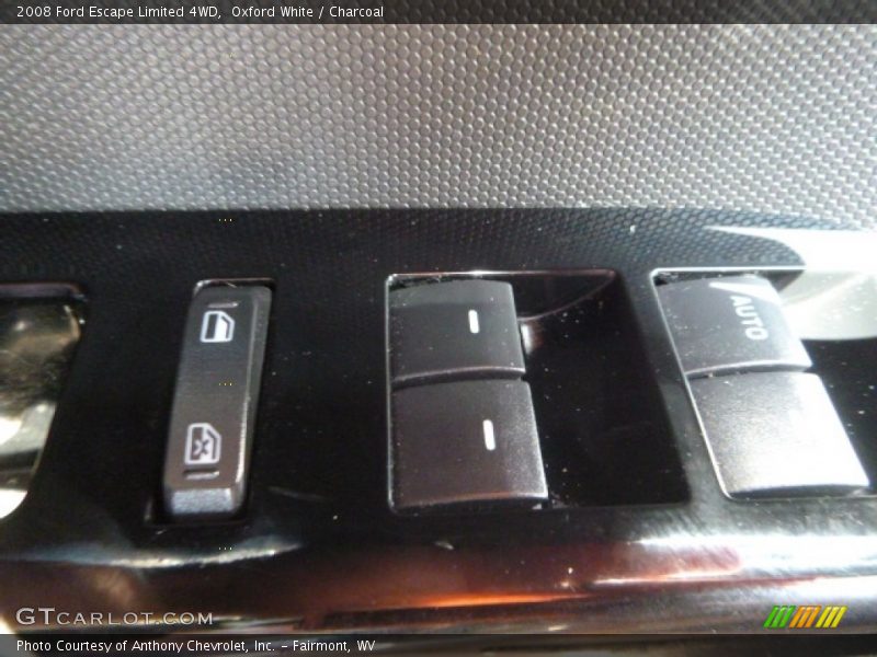 Oxford White / Charcoal 2008 Ford Escape Limited 4WD