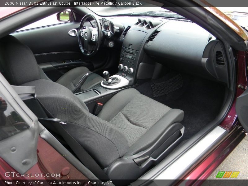 Interlagos Fire Metallic / Carbon Black 2006 Nissan 350Z Enthusiast Coupe