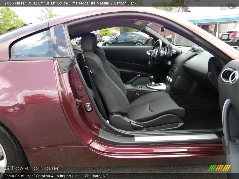 Interlagos Fire Metallic / Carbon Black 2006 Nissan 350Z Enthusiast Coupe