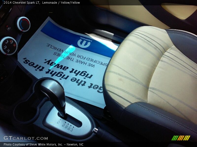 Lemonade / Yellow/Yellow 2014 Chevrolet Spark LT