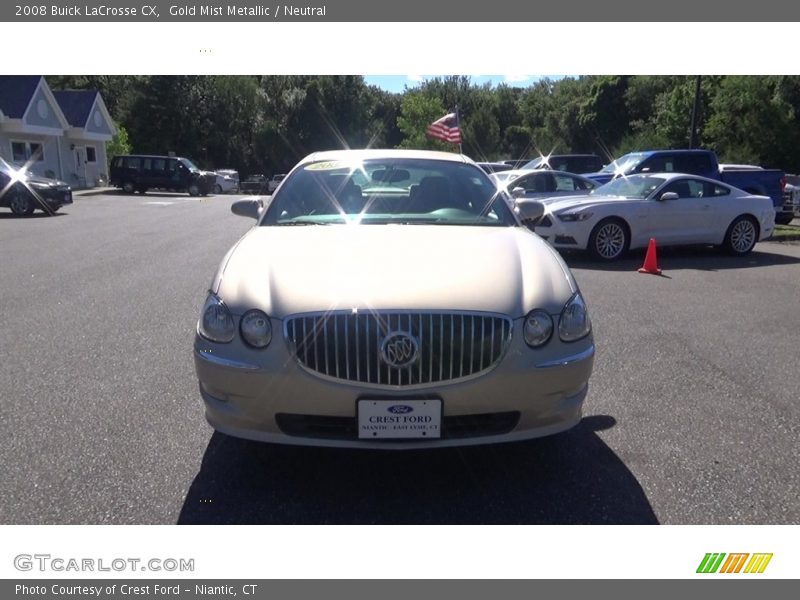 Gold Mist Metallic / Neutral 2008 Buick LaCrosse CX