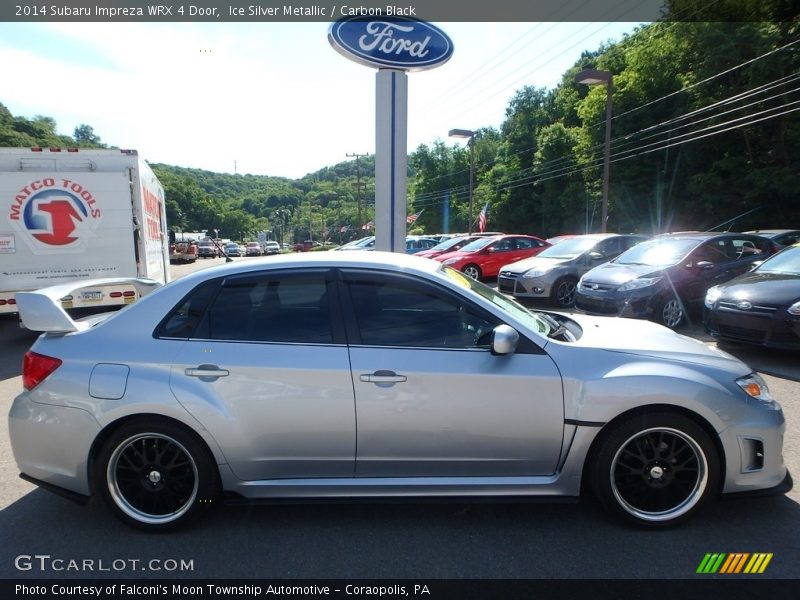 Ice Silver Metallic / Carbon Black 2014 Subaru Impreza WRX 4 Door