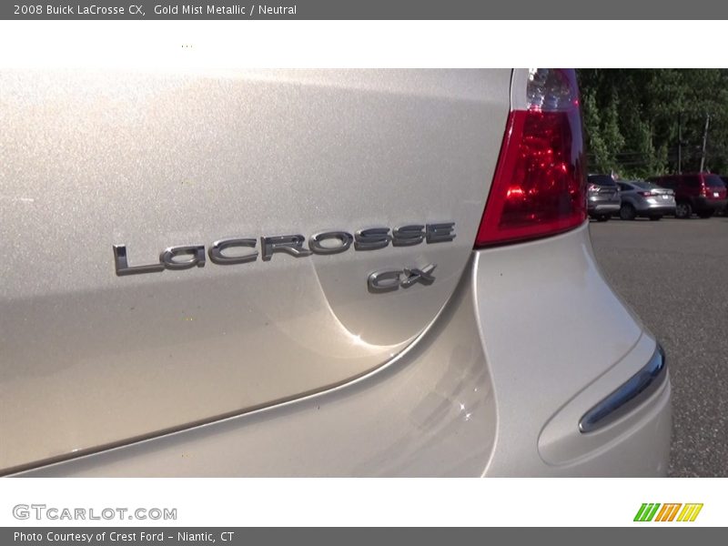 Gold Mist Metallic / Neutral 2008 Buick LaCrosse CX