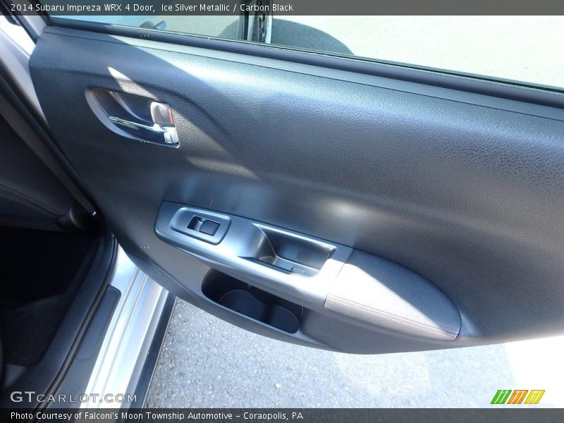 Ice Silver Metallic / Carbon Black 2014 Subaru Impreza WRX 4 Door