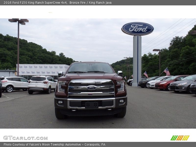 Bronze Fire / King Ranch Java 2016 Ford F150 King Ranch SuperCrew 4x4