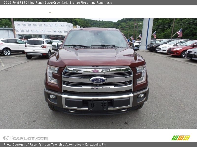 Bronze Fire / King Ranch Java 2016 Ford F150 King Ranch SuperCrew 4x4