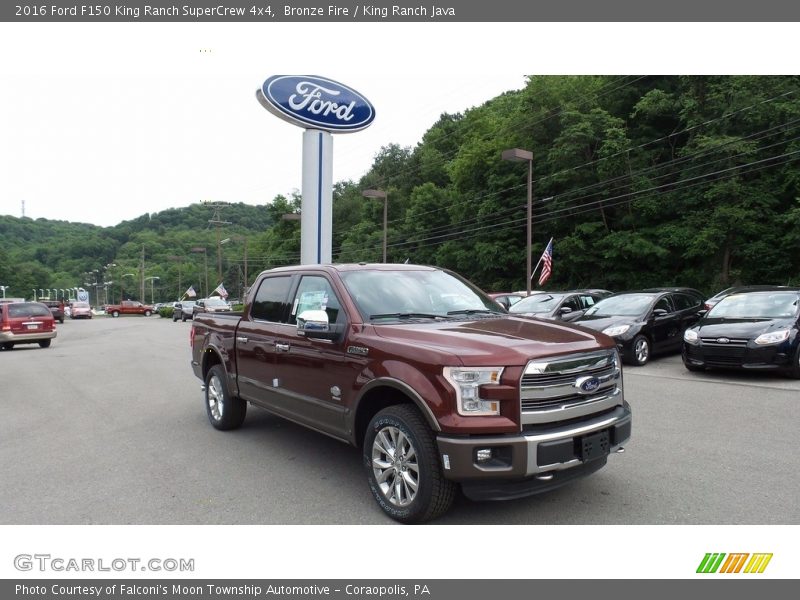 Front 3/4 View of 2016 F150 King Ranch SuperCrew 4x4