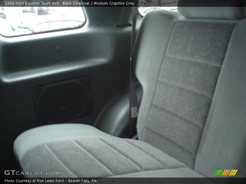 Black Clearcoat / Medium Graphite Grey 1999 Ford Explorer Sport 4x4