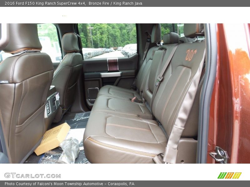 Rear Seat of 2016 F150 King Ranch SuperCrew 4x4