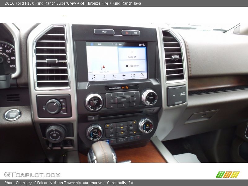 Controls of 2016 F150 King Ranch SuperCrew 4x4