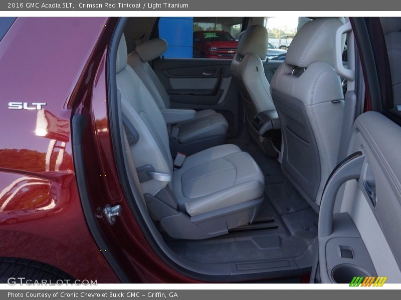 Crimson Red Tintcoat / Light Titanium 2016 GMC Acadia SLT