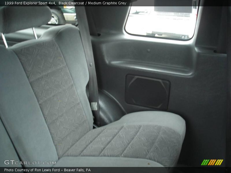 Black Clearcoat / Medium Graphite Grey 1999 Ford Explorer Sport 4x4