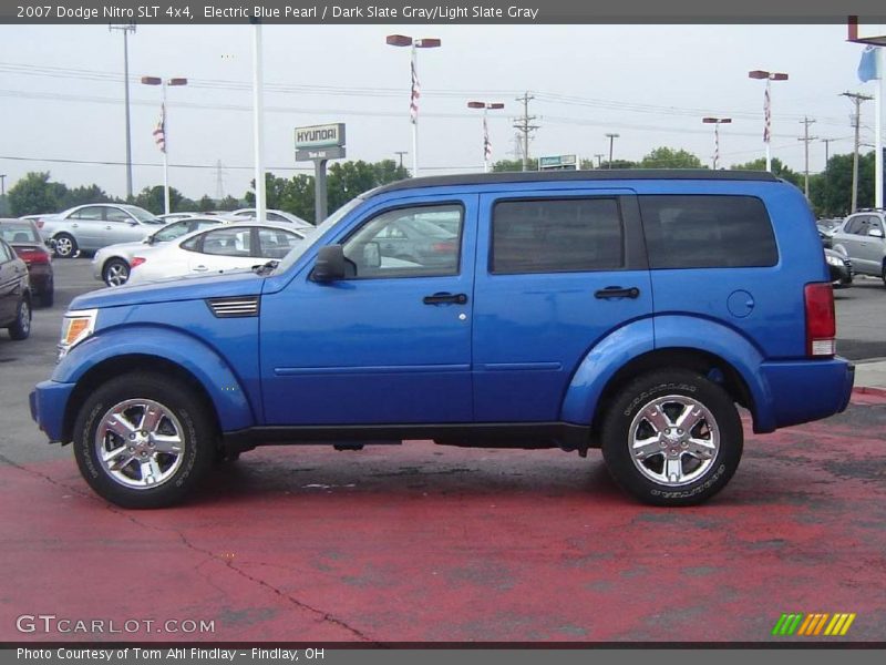 Electric Blue Pearl / Dark Slate Gray/Light Slate Gray 2007 Dodge Nitro SLT 4x4