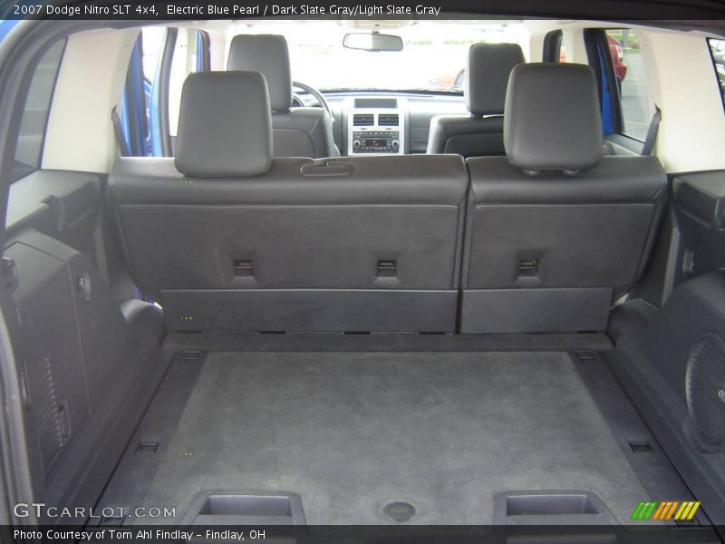 Electric Blue Pearl / Dark Slate Gray/Light Slate Gray 2007 Dodge Nitro SLT 4x4