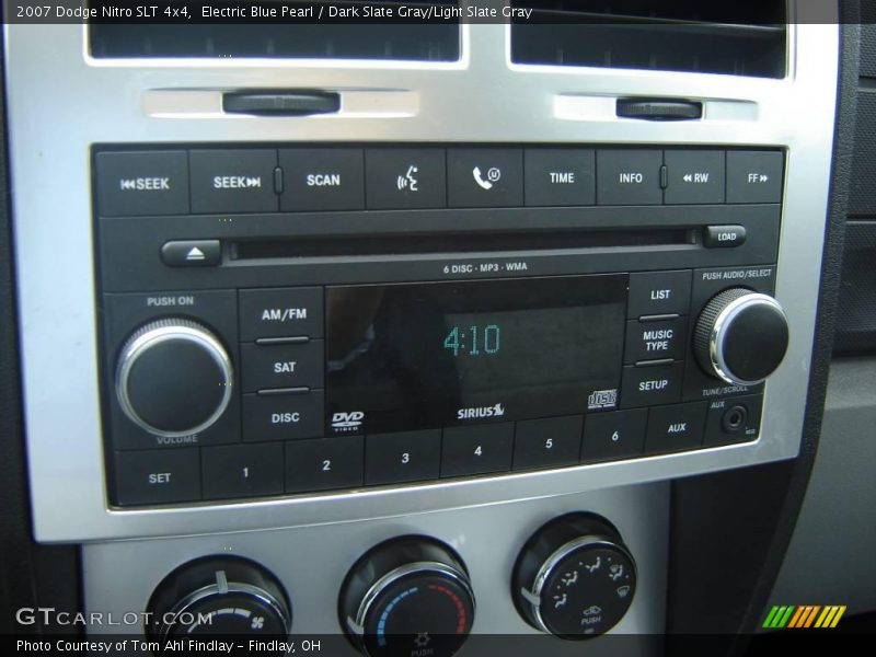 Electric Blue Pearl / Dark Slate Gray/Light Slate Gray 2007 Dodge Nitro SLT 4x4