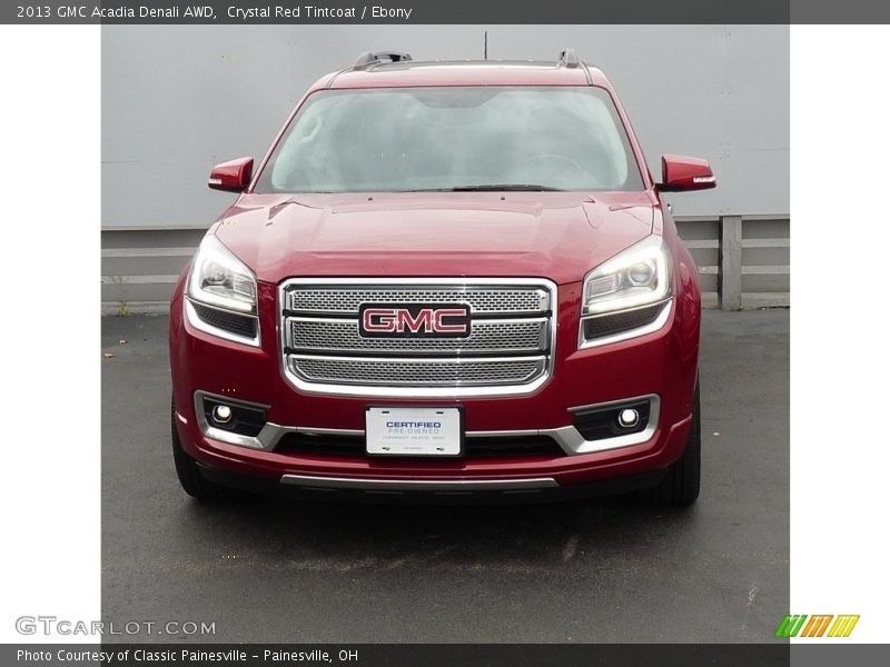 Crystal Red Tintcoat / Ebony 2013 GMC Acadia Denali AWD