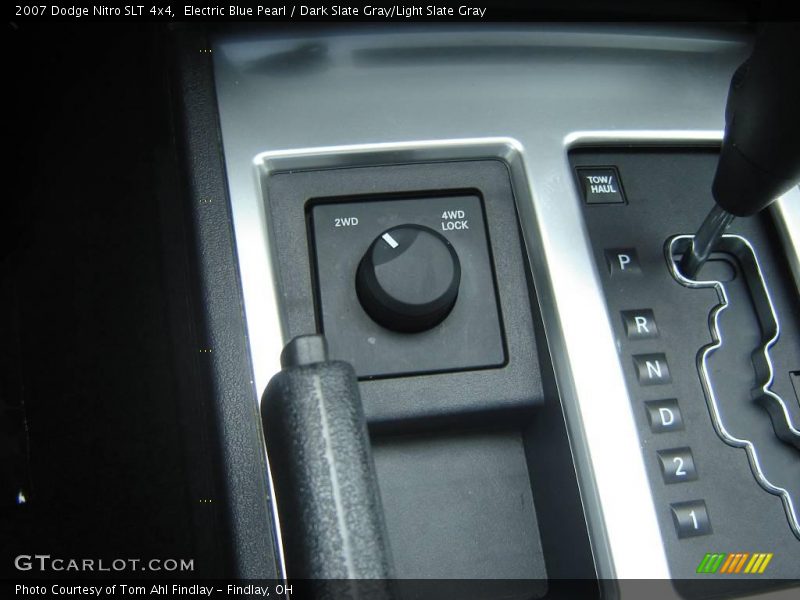 Electric Blue Pearl / Dark Slate Gray/Light Slate Gray 2007 Dodge Nitro SLT 4x4