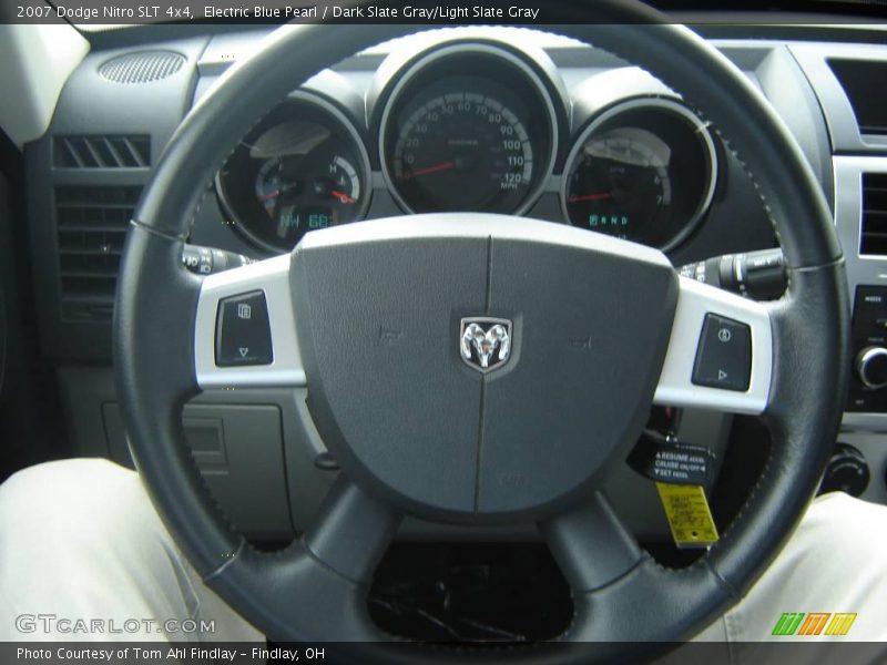 Electric Blue Pearl / Dark Slate Gray/Light Slate Gray 2007 Dodge Nitro SLT 4x4