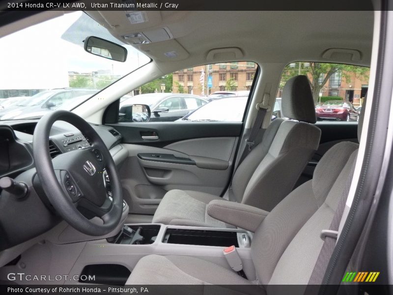 Urban Titanium Metallic / Gray 2014 Honda CR-V LX AWD