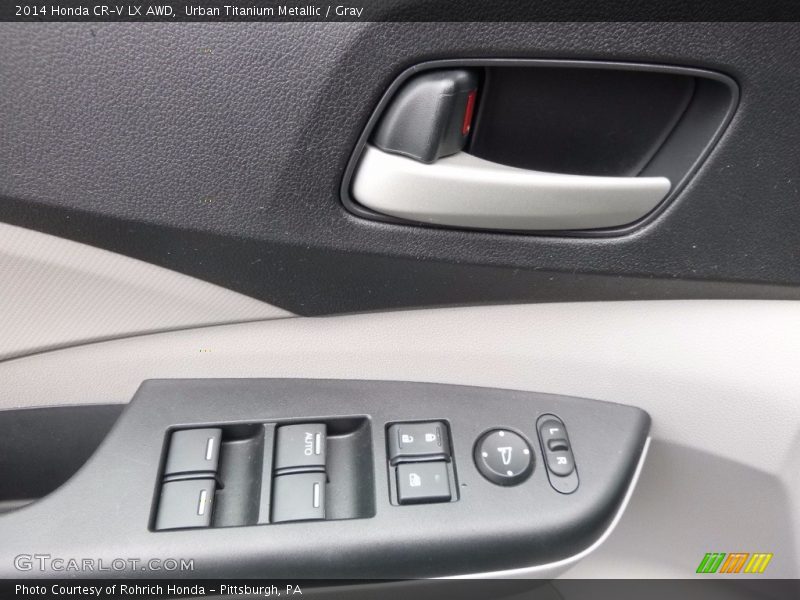 Urban Titanium Metallic / Gray 2014 Honda CR-V LX AWD