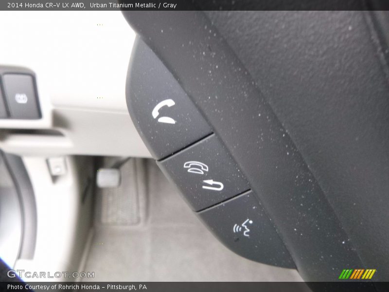Urban Titanium Metallic / Gray 2014 Honda CR-V LX AWD