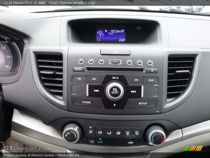 Urban Titanium Metallic / Gray 2014 Honda CR-V LX AWD