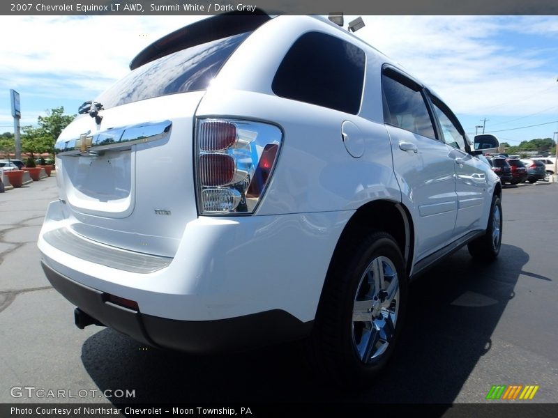 Summit White / Dark Gray 2007 Chevrolet Equinox LT AWD