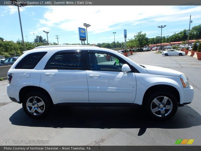 Summit White / Dark Gray 2007 Chevrolet Equinox LT AWD