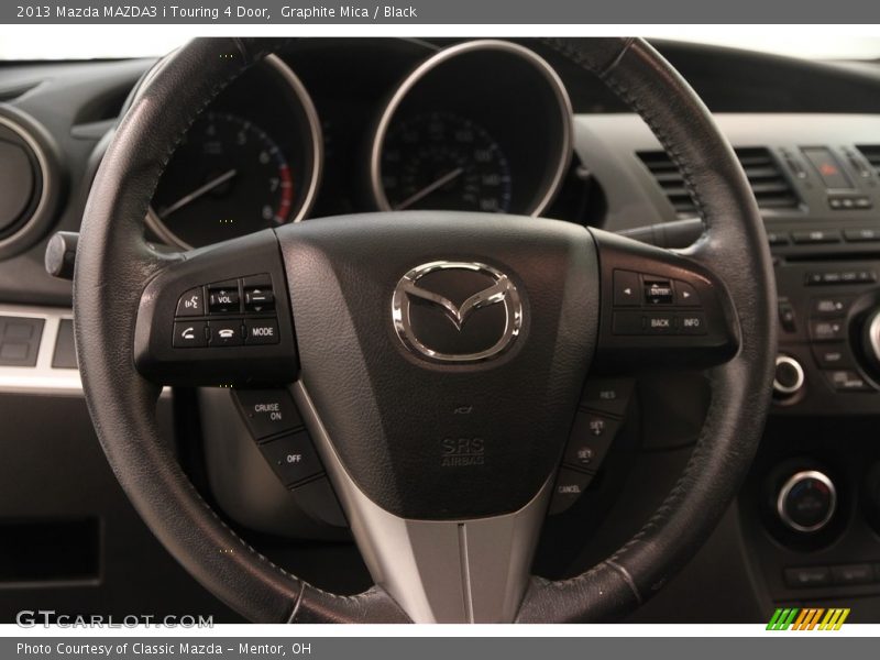 Graphite Mica / Black 2013 Mazda MAZDA3 i Touring 4 Door