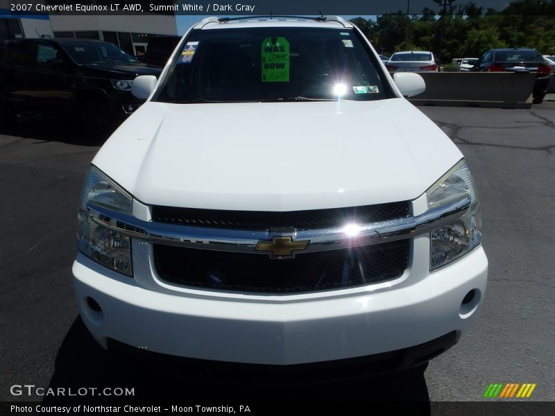 Summit White / Dark Gray 2007 Chevrolet Equinox LT AWD