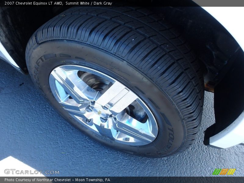 Summit White / Dark Gray 2007 Chevrolet Equinox LT AWD