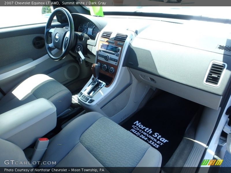 Summit White / Dark Gray 2007 Chevrolet Equinox LT AWD