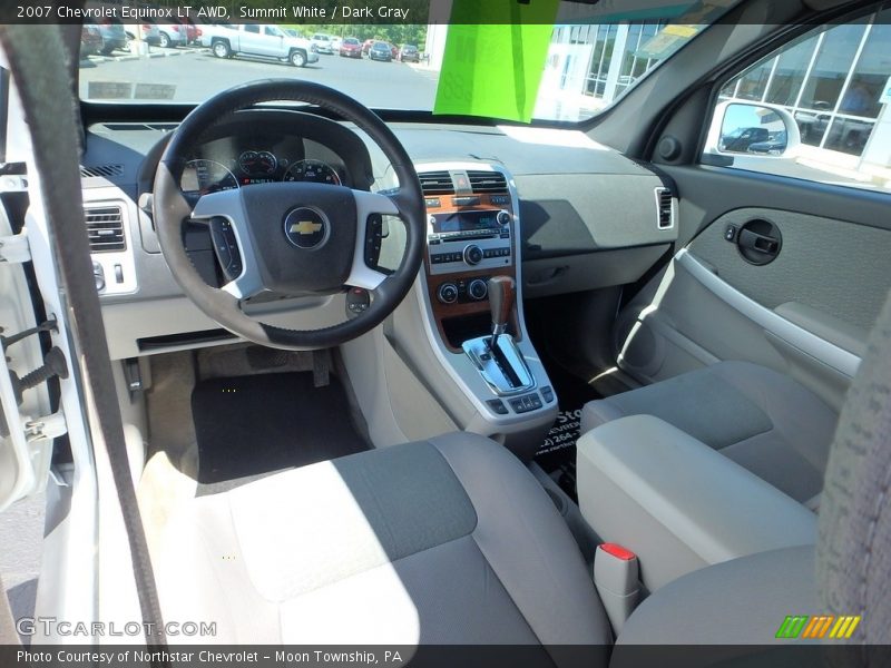 Summit White / Dark Gray 2007 Chevrolet Equinox LT AWD
