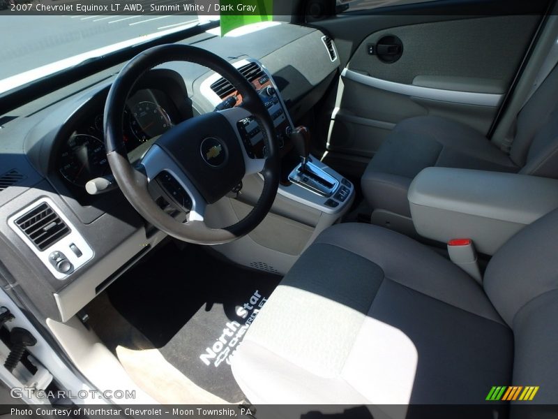 Summit White / Dark Gray 2007 Chevrolet Equinox LT AWD